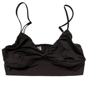 Intimately Free People Women's Black Unpadded Adjustable Strap Bralette XS
